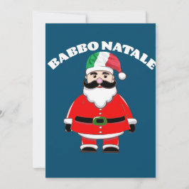 Festividades Cartão de Natal Italiano