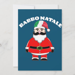 Festividades Cartão de Natal Italiano