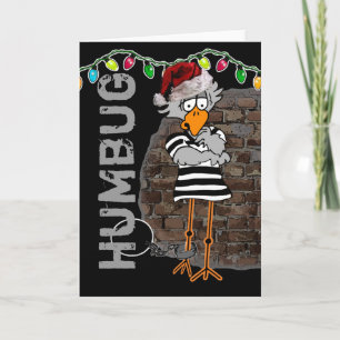 Festividades Cartão de Natal Jailbird
