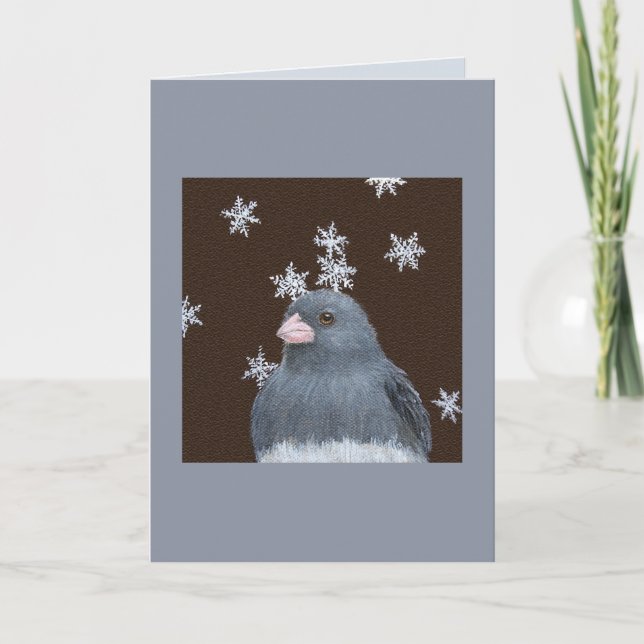 Festividades Cartão de Natal Junco (Frente)