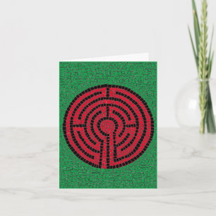Festividades Cartão de Natal LABYRINTH IX