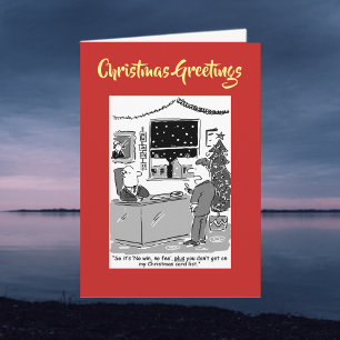 Festividades Cartão de Natal Legal Sem Taxa de Vantagem Sem Van