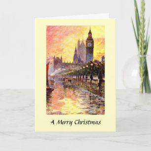 Festividades Cartão de Natal - Londres, Westminster