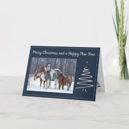 Festividades Cartão de Natal "Magia de inverno"