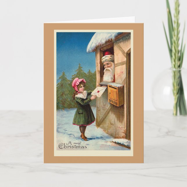 Festividades Cartão de Natal "Mail de Natal" (Frente)