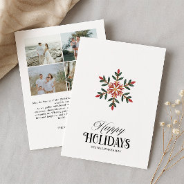 Festividades Cartão de Natal minimalista