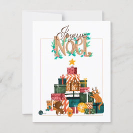 Festividades Cartão de Natal - Montanha Presente
