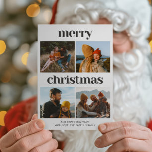 Festividades Cartão de Natal Multifotógrafo