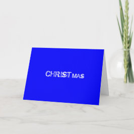 Festividades CARTÃO DE NATAL - Não tire Cristo de Christma