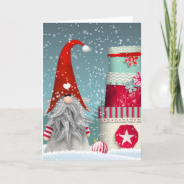 Festividades Cartão de Natal - Natal à Maneira Escandinava