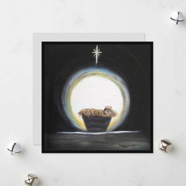 Festividades Cartão de Natal Natal Natividade (Frente/Verso In Situ)