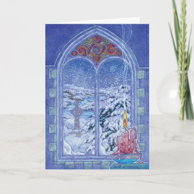 Festividades Cartão de Natal NightLight (Frente)