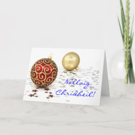 Festividades Cartão de Natal Nollaig Chridheil II