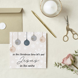 Festividades Cartão de Natal: O Vamos colocou Jesus no centro d