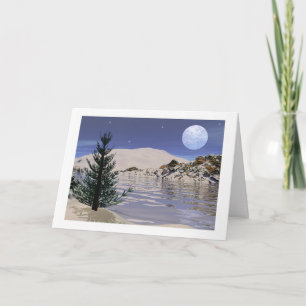 Festividades Cartão de Natal ou Solstício - "Bênçãos Solstício"