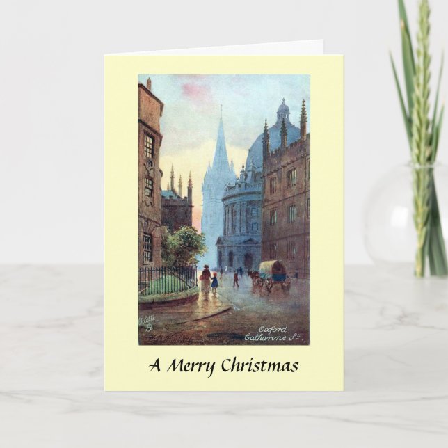 Festividades Cartão de Natal - Oxford (Frente)
