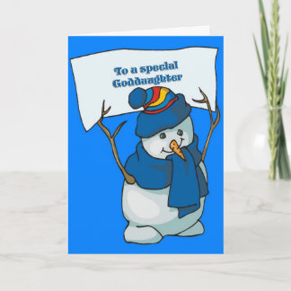 Festividades Cartão De Natal Para A Filha De Deus
