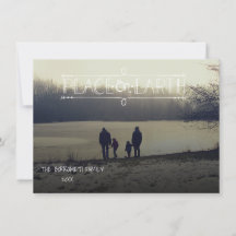 Cartão de Natal para a Paz na Terra