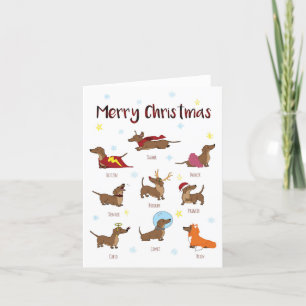 Festividades Cartão de Natal para Canina