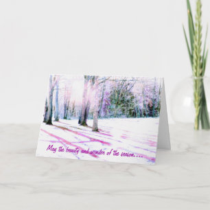 Festividades Cartão de Natal para caridade Autismo