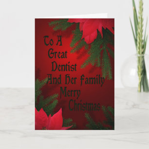 Festividades Cartão De Natal Para Dentista