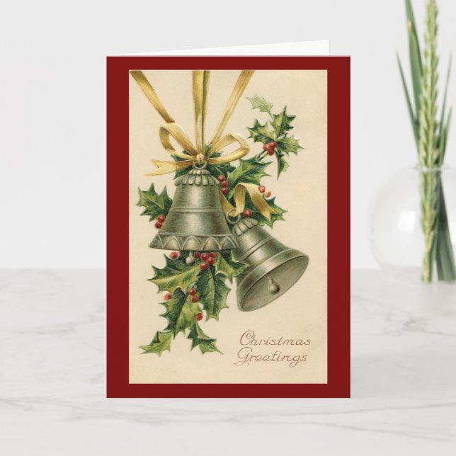 Festividades Cartão de Natal para Mãe e Pai (Frente)