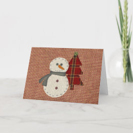 Festividades Cartão de Natal para mastigar