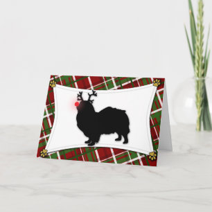 Festividades Cartão de Natal para o espanhol tibetano Reindeer