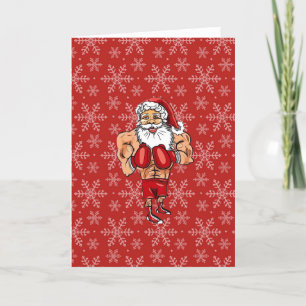 Festividades Cartão de Natal para Papais noeis in a box