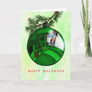 Festividades Cartão de Natal para Runner - Ornament do Runner