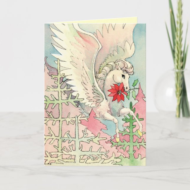 Festividades Cartão de Natal Pegasus (Frente)