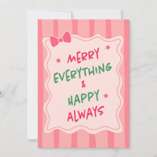 Festividades Cartão de Natal Personalizado com Foto