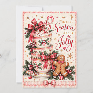 Festividades Cartão de Natal personalizado festivo