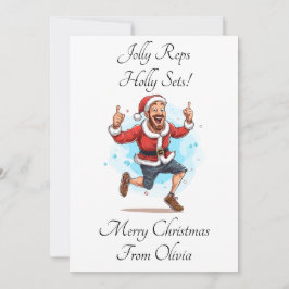 Festividades Cartão de Natal Personalizado para Formadores Pess