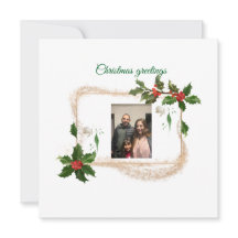 Cartão de Natal plano