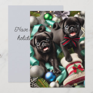 Festividades Cartão de Natal Plano 5 x 7