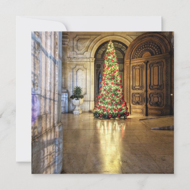 Festividades Cartão de Natal Porta de Lisboa por Sidewalk Safar (Frente)