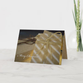 Festividades Cartão de Natal Presente da Kraft