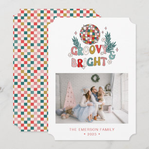 Festividades Cartão de Natal Retroativo para Fotografias