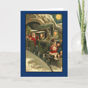 Festividades Cartão de Natal Retroativo Vitoriano Vitoriano
