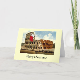 Festividades Cartão de Natal - Roma, Colo