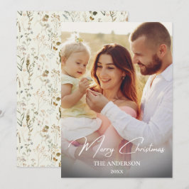 Festividades Cartão de Natal Russo para a Família | Colagem de 