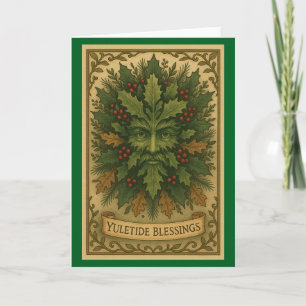 Festividades Cartão de Natal Sacred Grove Yuletide Blessings