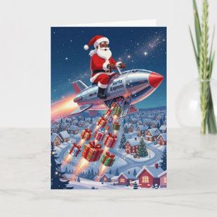 Festividades Cartão de Natal Santa Express