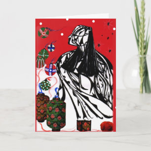 Festividades Cartão de Natal Shaman