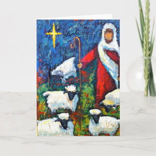 Festividades Cartão de Natal Shepherd