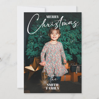 Festividades Cartão de Natal Simples