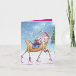 Festividades Cartão De Natal Sísmico - Ás De Corações Leiteiras