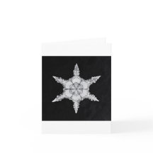 Cartão de Natal Snowflake 6