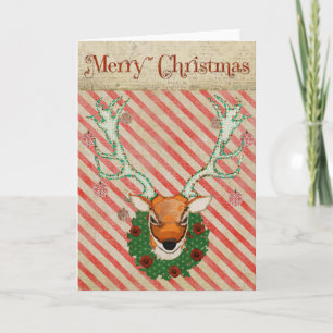 Festividades Cartão de Natal Stag